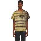 Amiri Yellow Tie-Dye T-Shirt