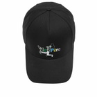 Le Père Men's Charlie Logo Cap in Black 