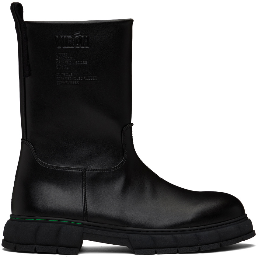 Viron/ヴィロン ＣＨＥＬＳＥＡ　ＢＯＯＴ　1997 Black Apple Black 1997 Apple Chelsea Boots by Virón on Sale