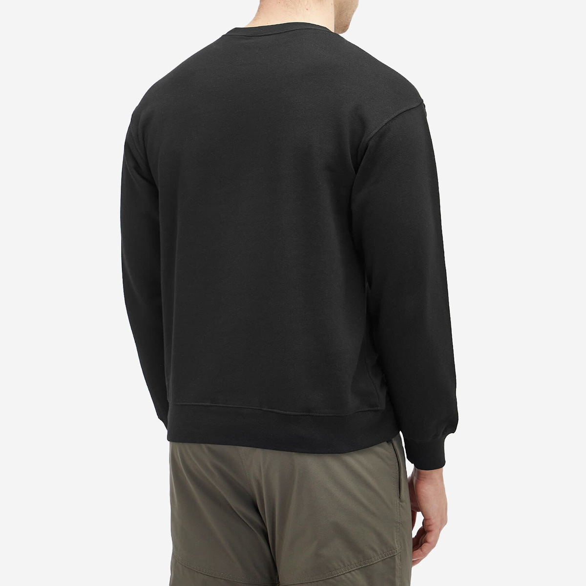 Manastash Men's Frame Logo Sweatshirt in Black