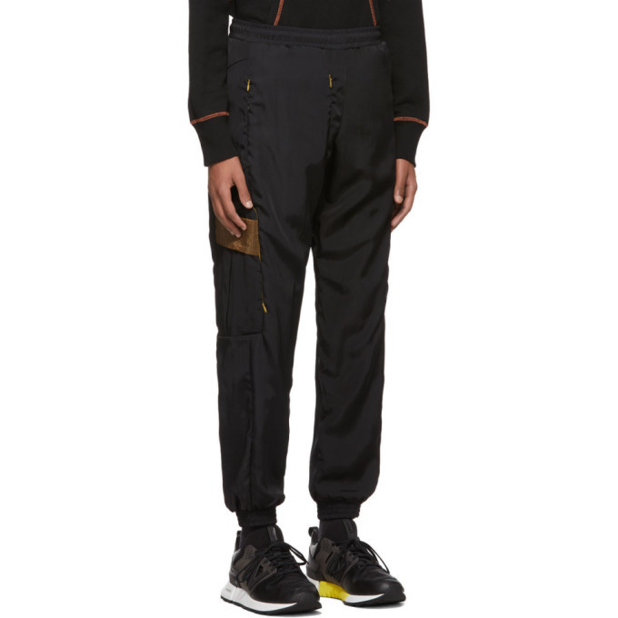 Cottweiler Black Motor Combat Cargo Pants