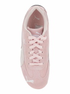 Puma speedcat Pink Sneakers With Logo Print On The Side And Logo Lettering On The Side In Suede Unisex