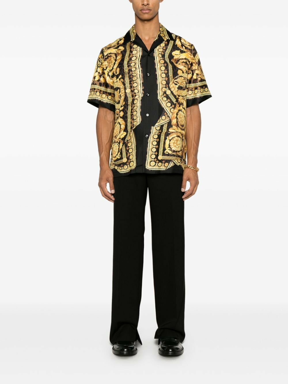 Versace Wild Barocco-Print Shirt