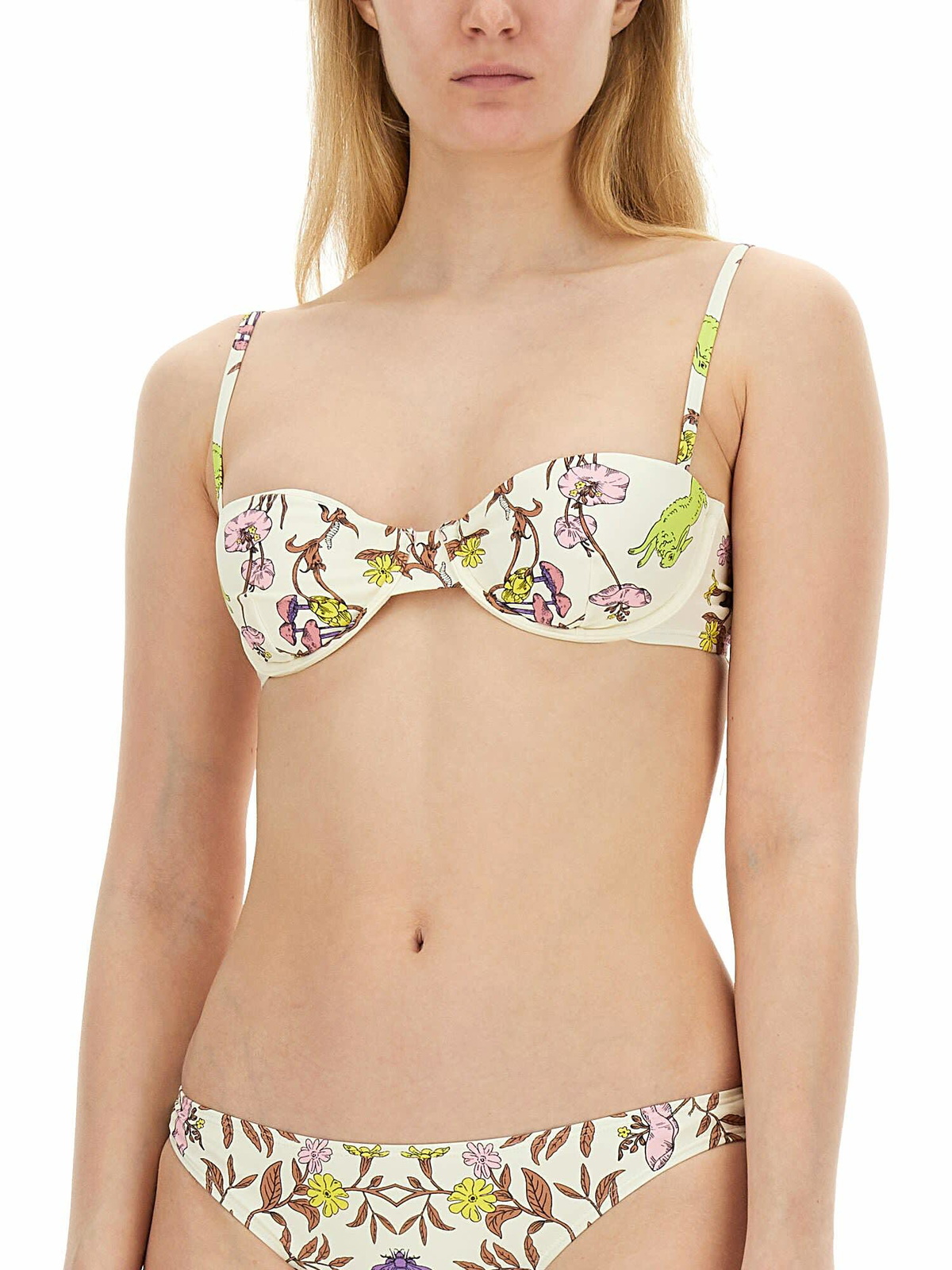Tory Burch Printed Underwire Bikini Top