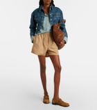 Wardrobe.NYC Cropped denim jacket