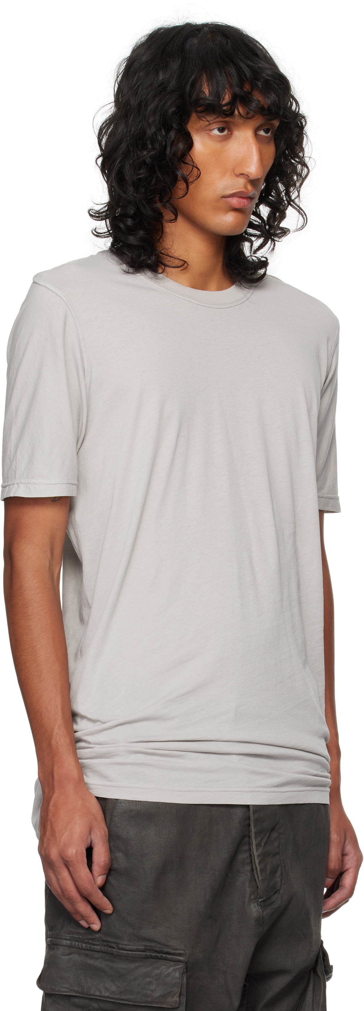 11 by Boris Bidjan Saberi Gray TS5 T-shirt