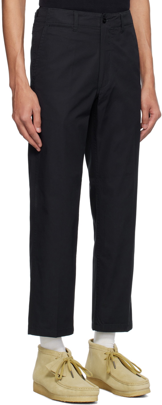 POTTERY Navy Travel Trousers