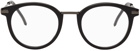 Fendi Grey & Gunmetal Acetate Round Glasses