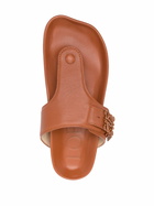 LOEWE PAULA'S IBIZA - Logo Leather Sandals