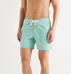 Orlebar Brown - Standard Mid-Length Printed Swim Shorts - Green