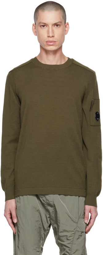 Photo: C.P. Company Green Lens Sweater