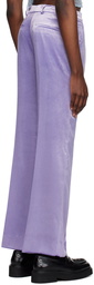 Marni Purple Flared Trousers