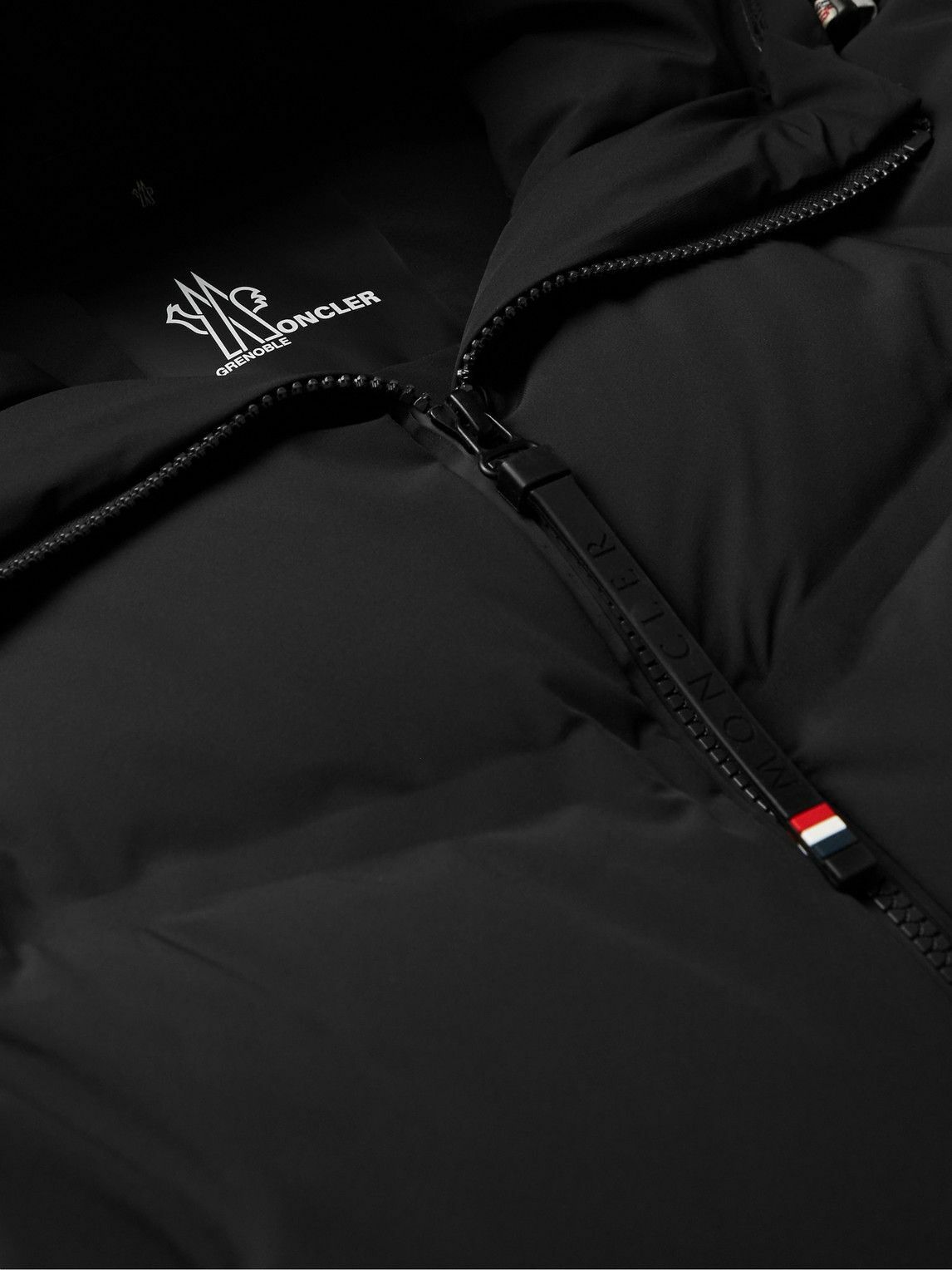 Moncler Grenoble - Arcesaz Quilted Stretch-Nylon Hooded Down Ski Jacket - Black