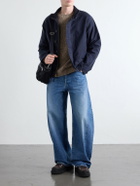 Master-Piece - Proress Leather-Trimmed Twill Messenger Bag