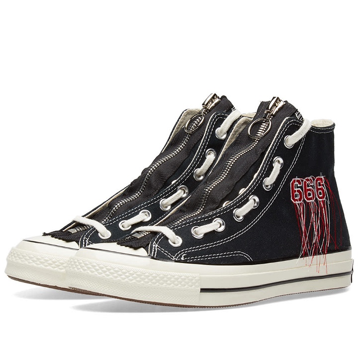 Photo: Mr. Completely x Converse Anger Chuck Taylor High Black