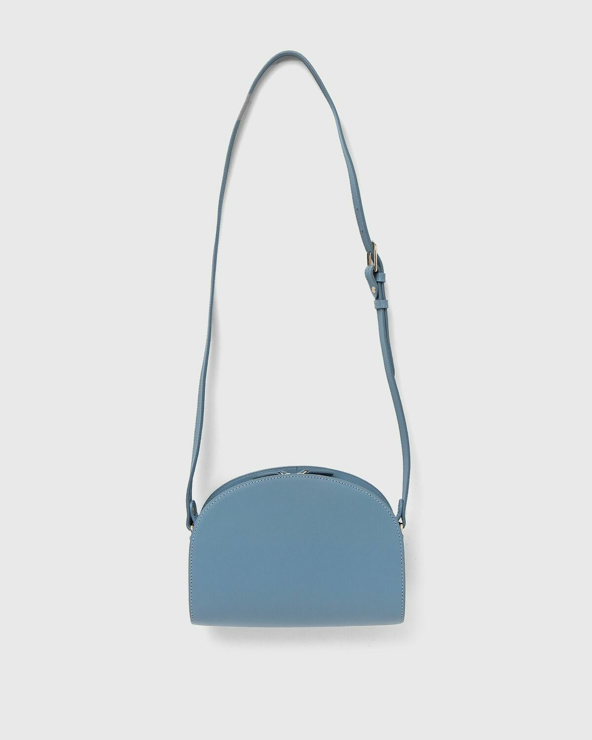 A.P.C. DEMI-LUNE HANDBAG Blue Women