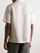 Onia - Air Convertible-Collar Linen and Lyocell-Blend Shirt - Neutrals