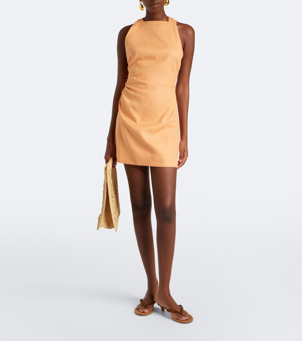 SIR Thora linen minidress