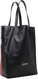 Jean Paul Gaultier Multicolor Coated Canvas Printed Fire Tote