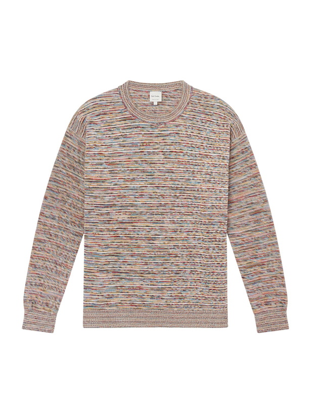 Photo: Paul Smith - Knitted Organic Cotton Sweater - Neutrals