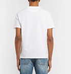 Valentino - Logo-Print Cotton-Jersey T-Shirt - Men - White