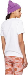 BAPE White 1st Camo Milo On Ape Head T-Shirt