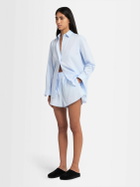 ANNAGRETA Nina Cotton Twill Shorts