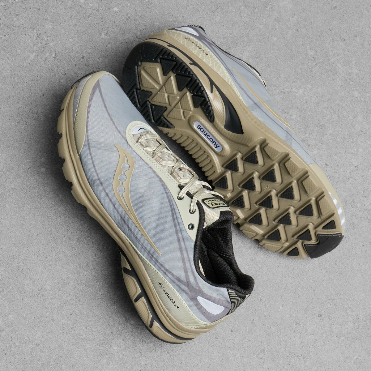 Saucony Men's Kinvara 1 Sneaker in Sage./Trek