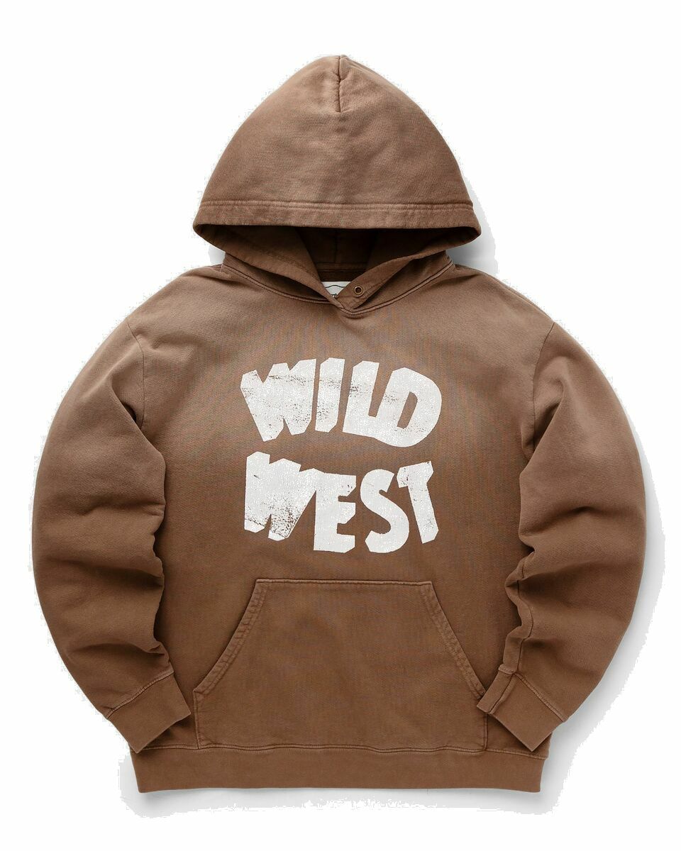 Photo: One Of These Days Wild West Hooded Sweatshirt Brown - Mens - Hoodies