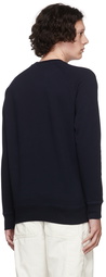 Maison Kitsuné Navy Chillax Fox Sweatshirt