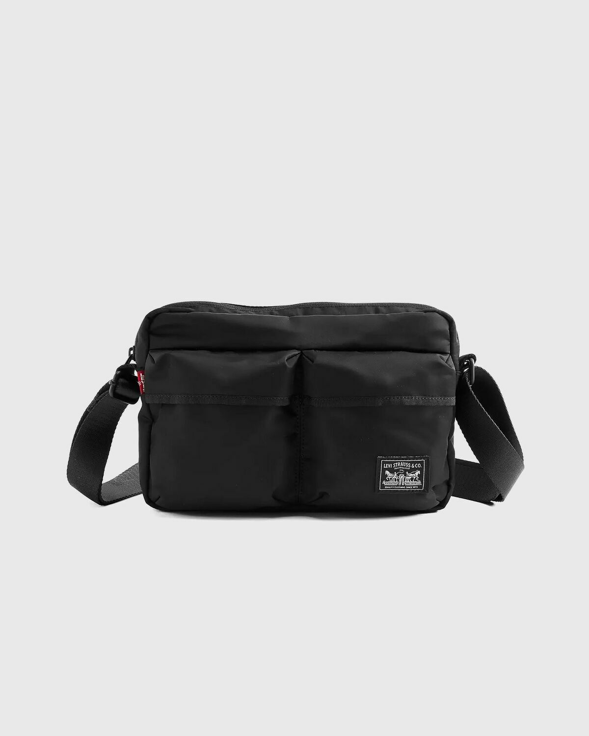 Levis MISSION BAY CROSSBODY POUCH Black Mens Messenger & Crossbody Bag