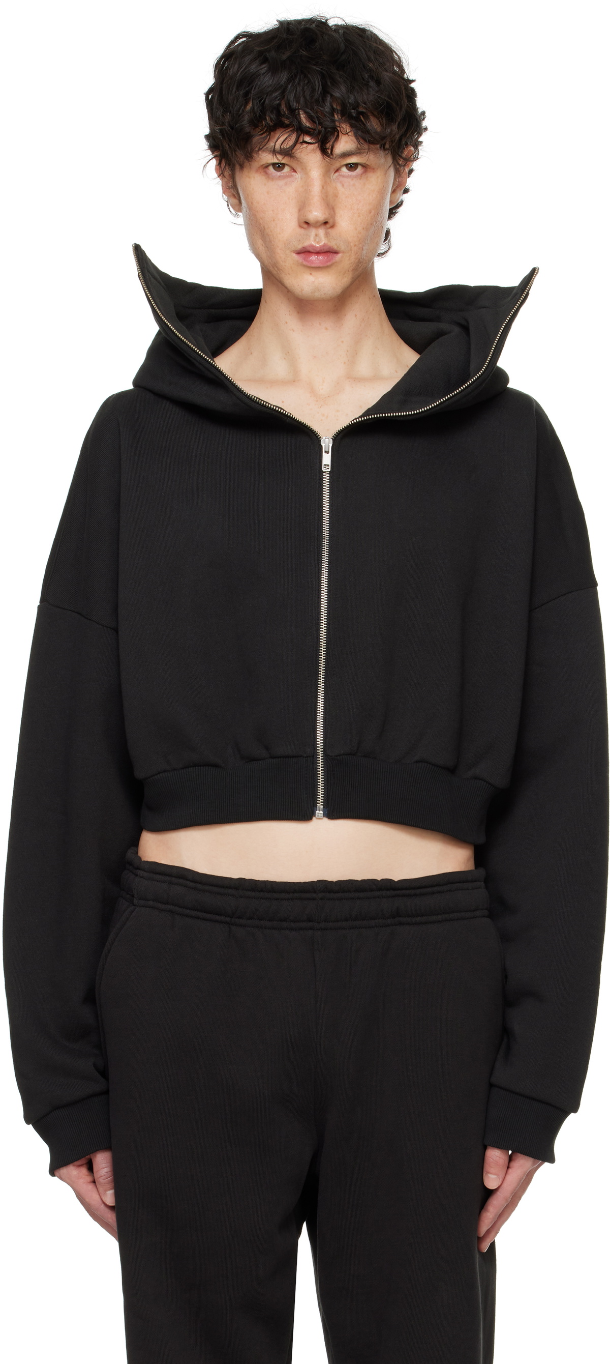 ENTIRE STUDIOS Cropped Full Zip