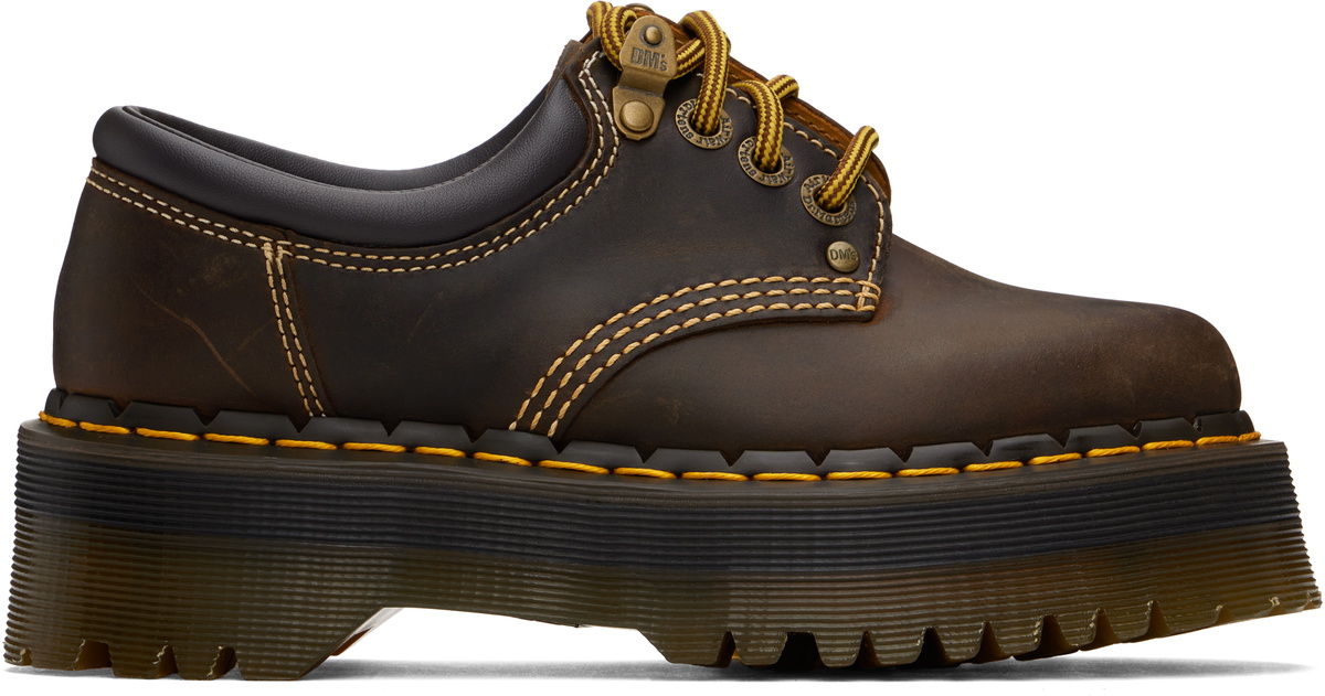 Dr. Martens Brown 8053 Arc Crazy Horse Leather Platform Dr. Martens Brown 8053 Arc Crazy Horse Leather Platform