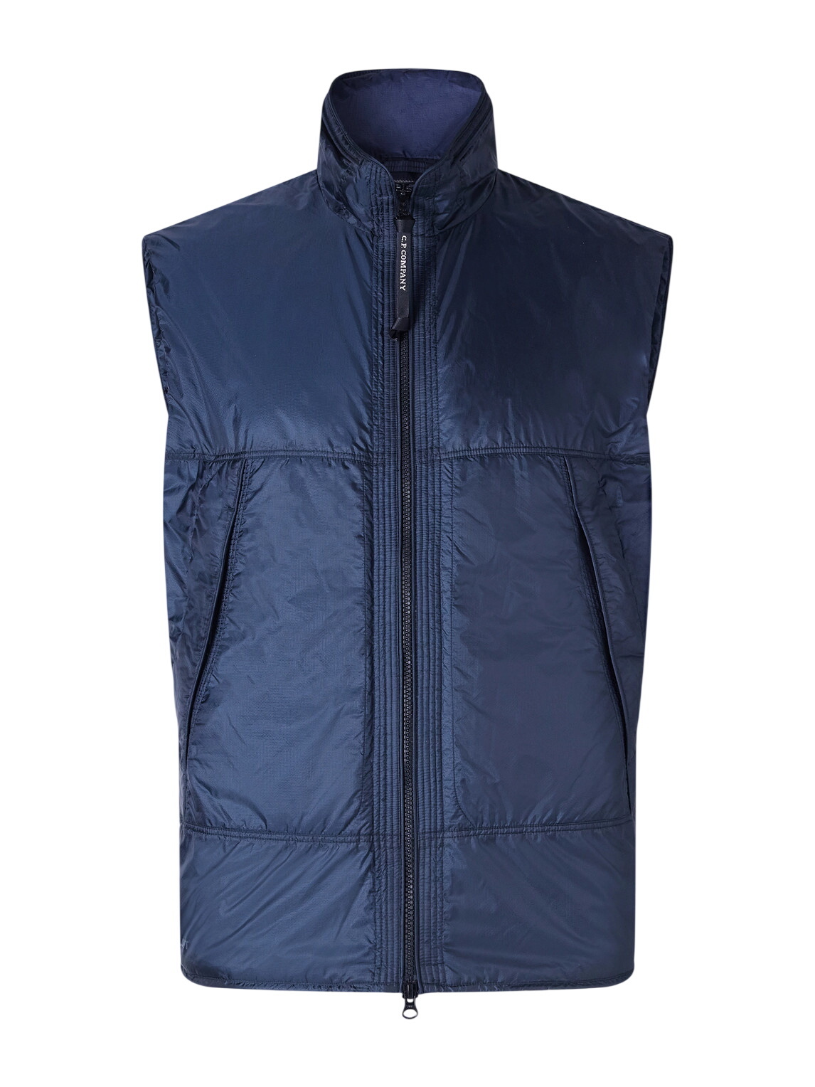 C.P. Company Men's D.D. Shell Lens Down Vest in Ivy Green C.P. Company