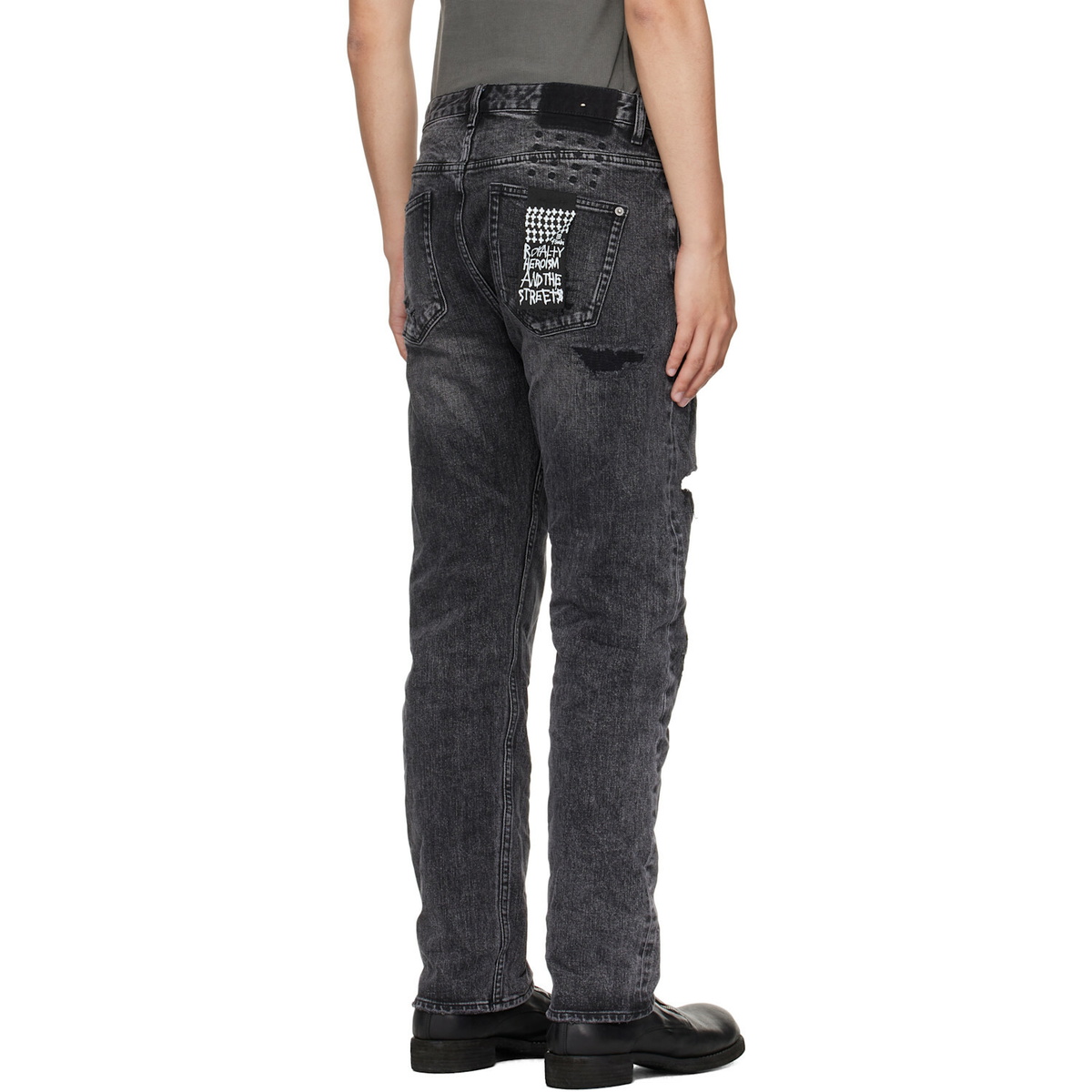 Ksubi Black Hazlow Replika Jeans