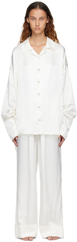 Photo: Sleeper White Sizeless Pyjama Set