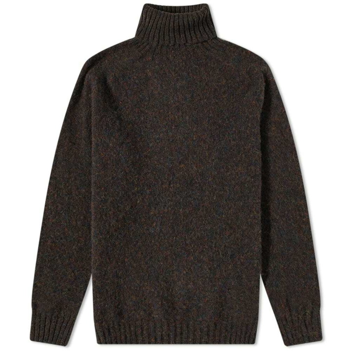 Photo: Howlin by Morrison Men's Howlin' Sylvester Roll Neck Knit in Wolf