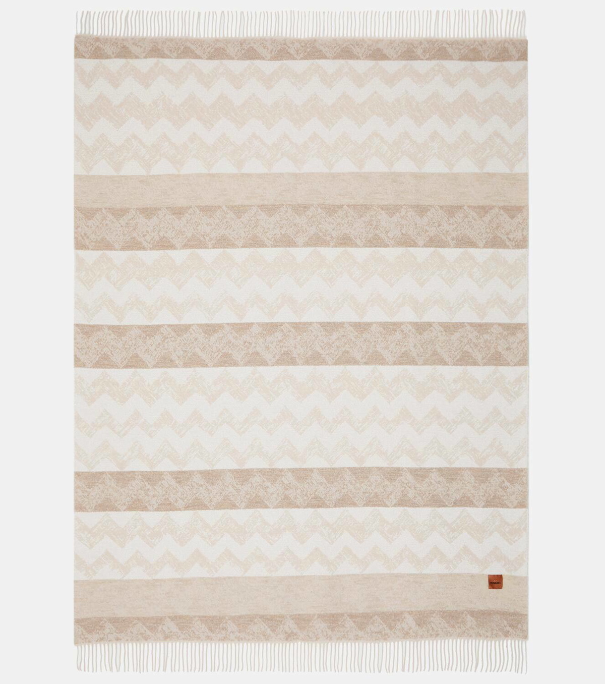 Missoni Gessetti Zig Zag wool-blend throw