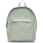 Kenzo Grey Kampus Tiger Backpack