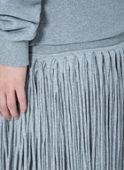 Abra Fringe Knit Skirt