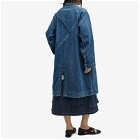 Undercover Women's Longline Denim Jacket in Blue