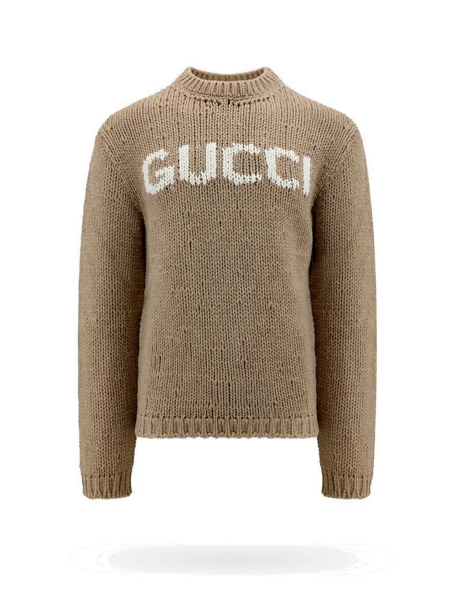 Gucci Sweater Beige Mens Gucci