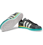Raf Simons - adidas Originals Samba Stan Smith Printed Leather Sneakers - Black