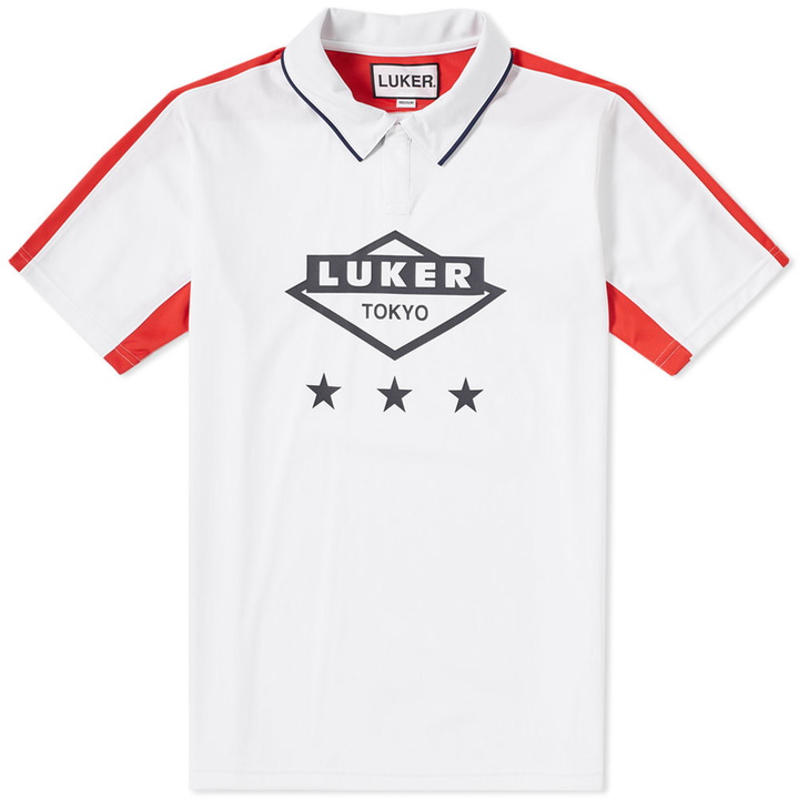 Photo: Luker by Neighborhood FC E-Polo White