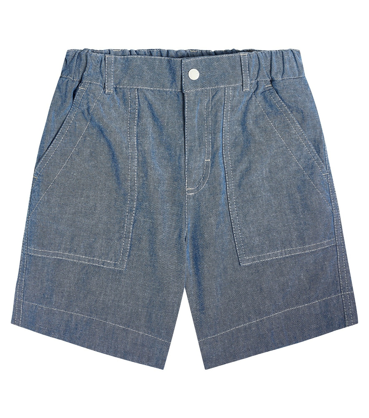 Photo: Moncler Enfant - Denim Bermuda shorts