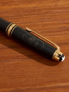 Montblanc - Meisterstück Around the World in 80 Days Gold-Plated and Resin Ballpoint Pen