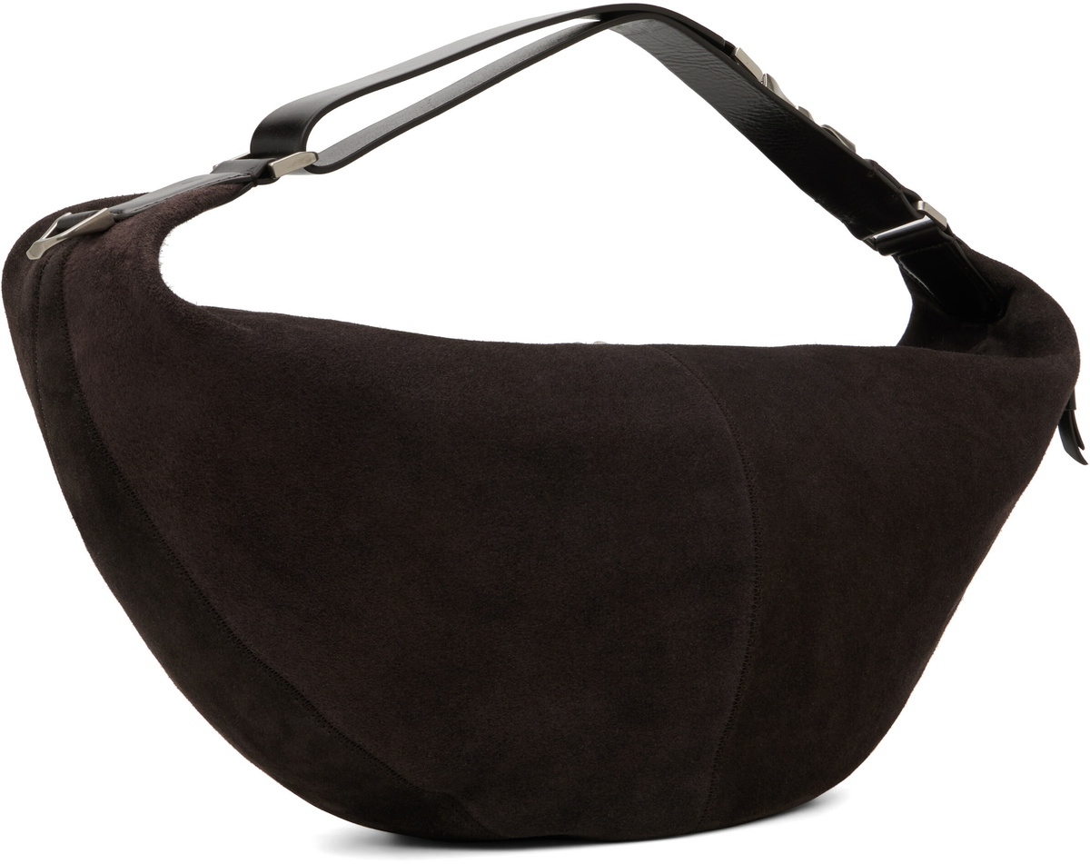 LEMAIRE Brown Quiver Clip Bag