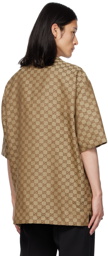 Gucci Beige GG Shirt