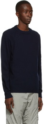 C.P. Company Navy Lambswool Sweater