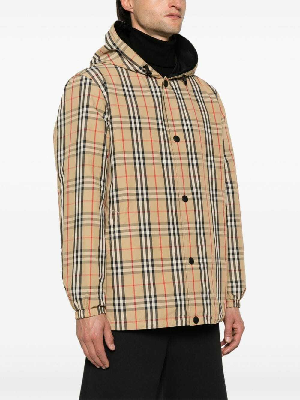 【送料&関税込】Burberry Reversible Jacket BURBERRY - Check Nylon Reversible Jacket Burberry